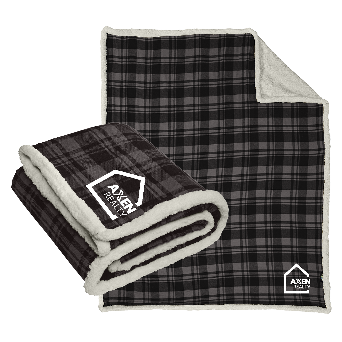 Flannel Sherpa Gift Blanket