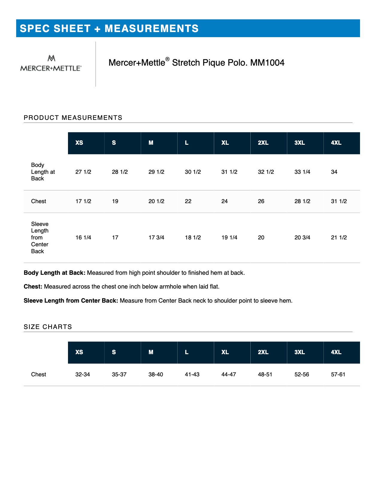 Mercer+Mettle™ Stretch Pique Polo - Embroidered