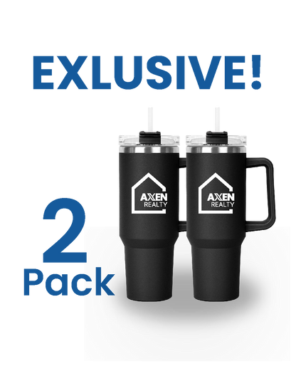 2-pk 40 oz. Vaccuum Insulated Double Wall Stainless Steel Mug