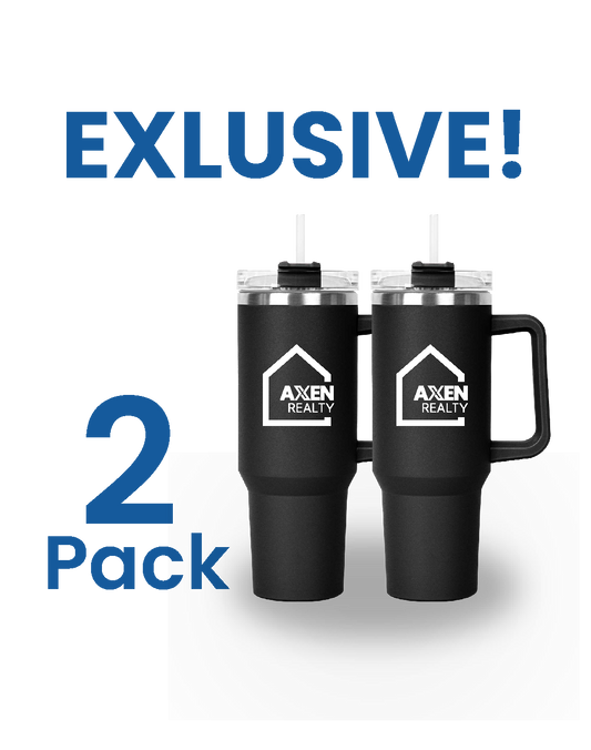 2-pk 40 oz. Vaccuum Insulated Double Wall Stainless Steel Mug