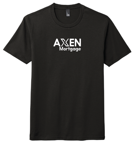 Men's District Perfect Tri Tee Black - Screen Printed
