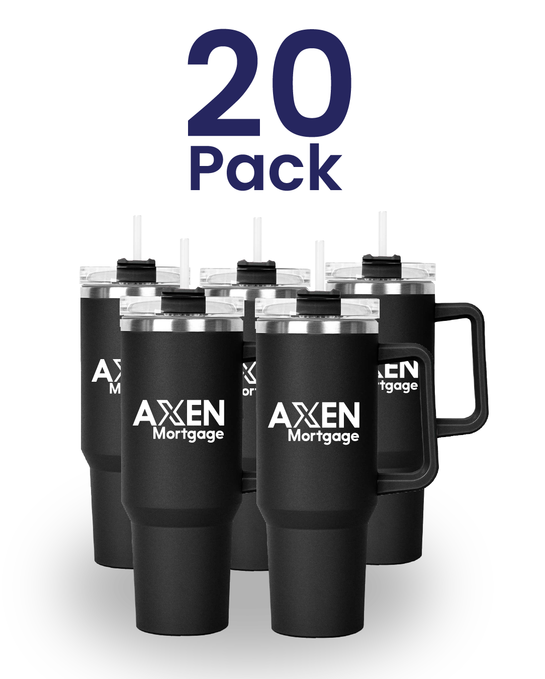 20-pk BONUS 40 oz. Vaccuum Insulated Double Wall Stainless Steel Mug