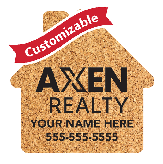 House Shaped Cork Coasters (150 Count)