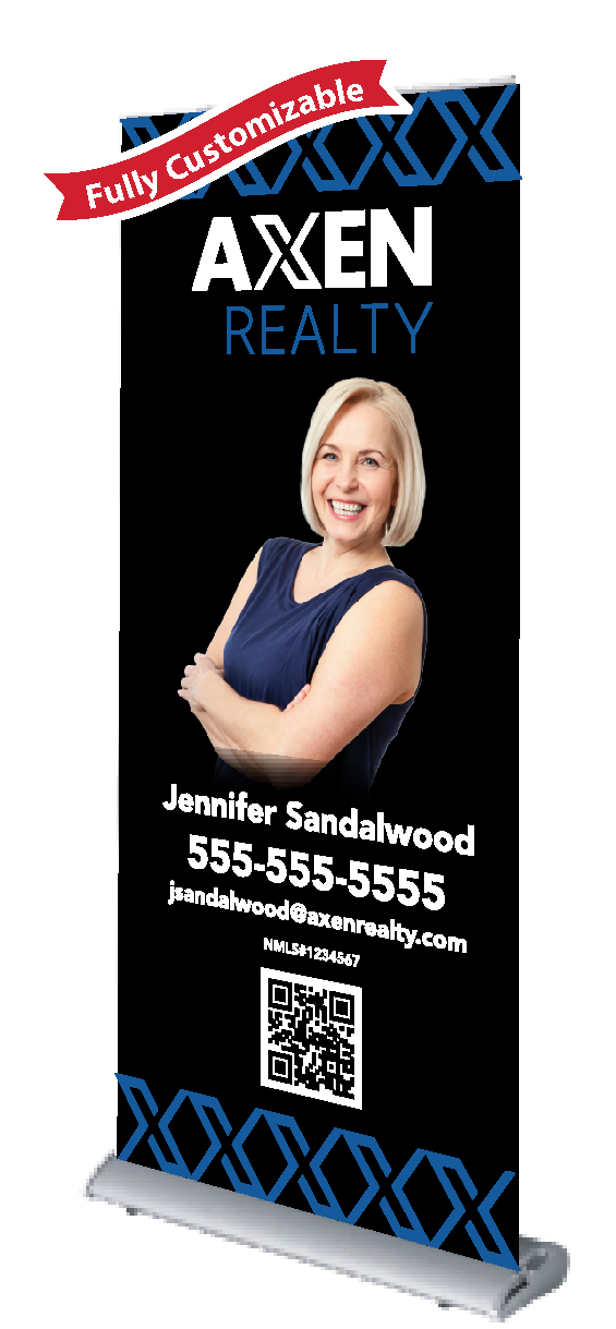 Personalized – Deluxe Roll Up Banner
