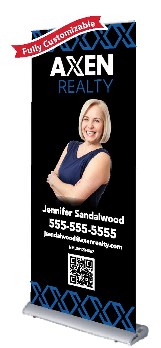 Personalized – Deluxe Roll Up Banner