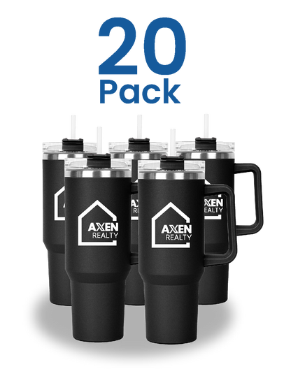 20-pk BONUS 40 oz. Vacuum Insulated Double Wall Stainless Steel Mug