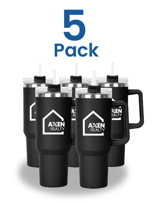 5-pk 40 oz. Vacuum Insulated Double Wall Stainless Steel Mug